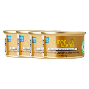 Ambientadores orgánicos a prueba de derrames California Scents, Golden State Delight - 4PK-