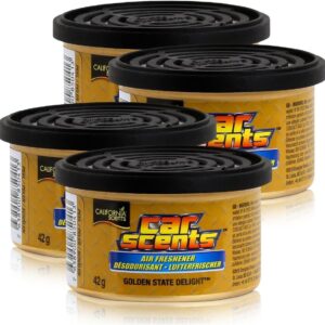 4 ambientadores Golden State Delight con aroma a California para automóvil, caravana y hogar - GOMA-