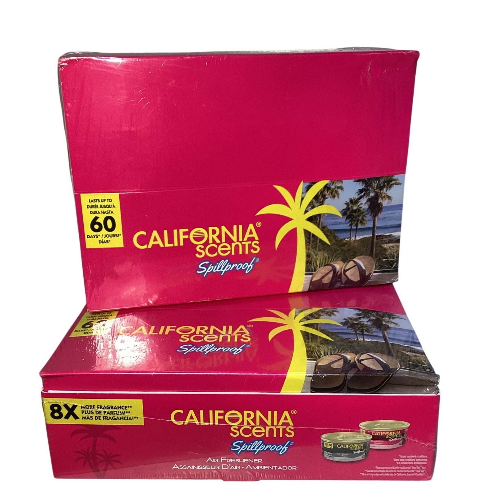 Ambientadores de aire California Scents Coronado Cherry Car paquete de 12 latas de 1,5 onzas nuevos- - Image 2