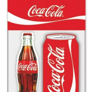 PACK DE 2 AMBIENTADORES COCHE COCA COLA AIRPURE LATA COLGANTE Y BOTELLA 2D-