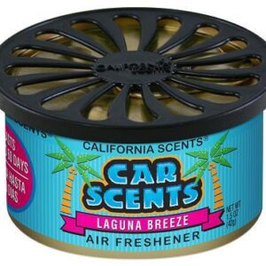 4 x Ambientadores Laguna Breeze de California con aroma duradero para auto, caravana y hogar-