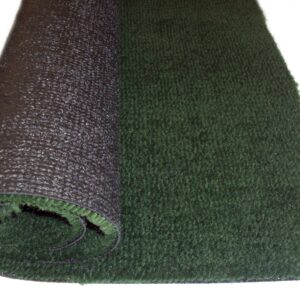 Alfombra de coche verde oscuro alfombra de automóvil 1,5 m de ancho (5 pies) vendida por metro en marcha-
