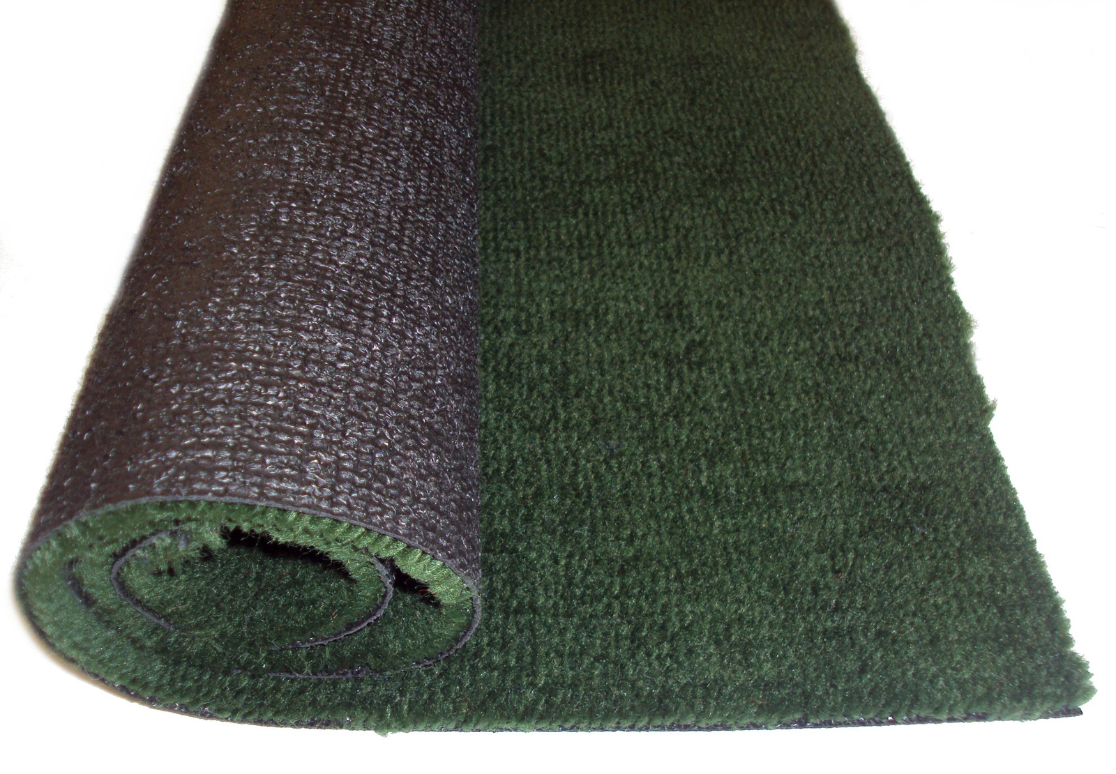 Alfombra de coche verde oscuro alfombra de automóvil 1,5 m de ancho (5 pies) vendida por metro en marcha-