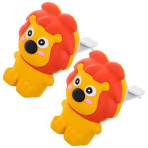 Ambientadores con clip de aromaterapia para tarjetas de plástico de 2 piezas aire colgante para ventilación-