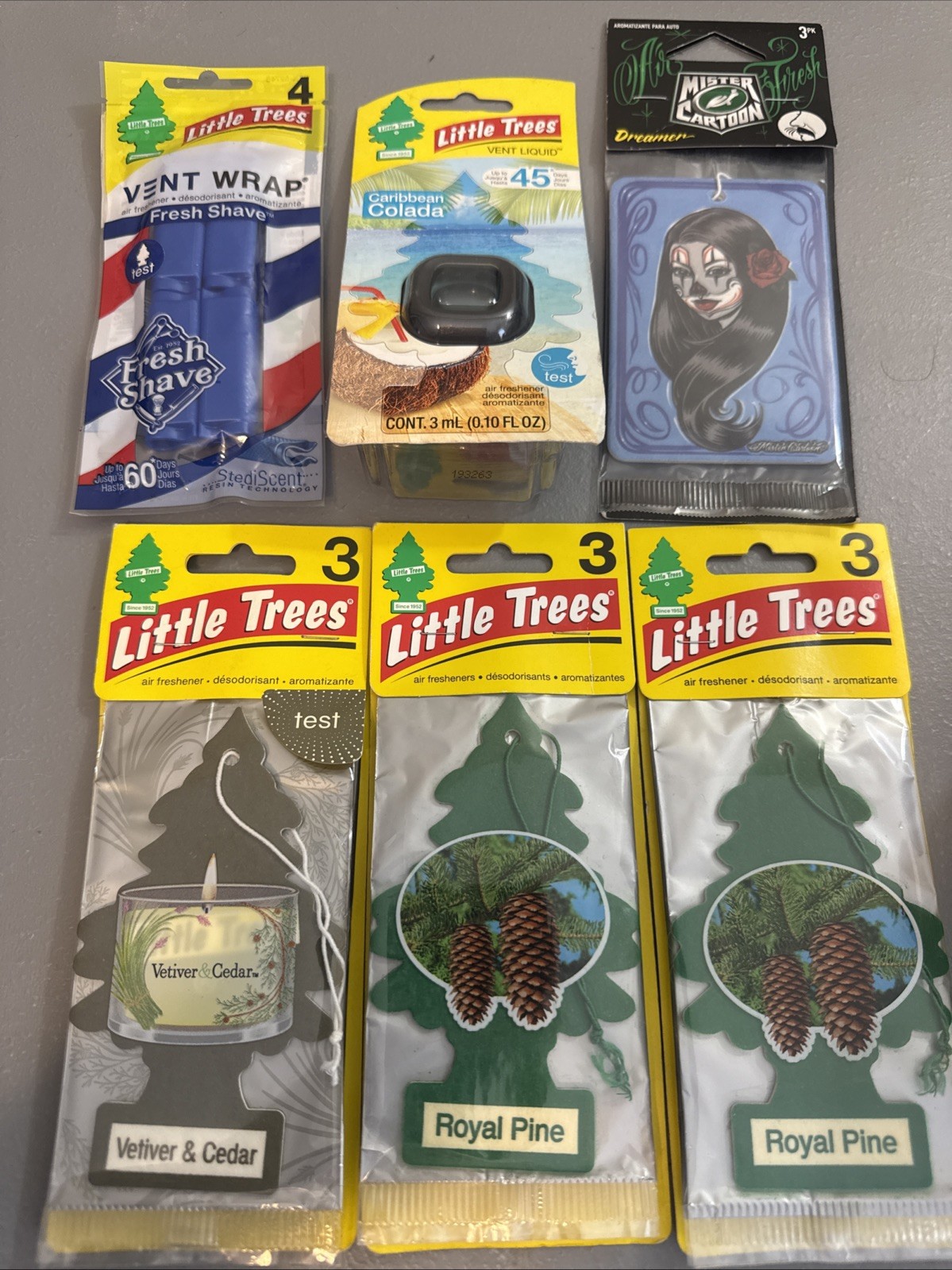 Ambientadores Little Trees Royal Pine y Sampler Pack-