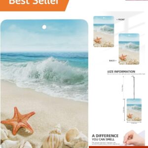 Ambientadores de aire personalizados para automóvil de 2,4"x3,5" - Añade tu imagen y disfruta de una frescura duradera-