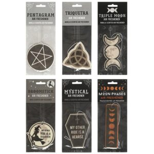 Ambientadores góticos místicos, fragancia perfumada colgante Bruja Wicca pagana-