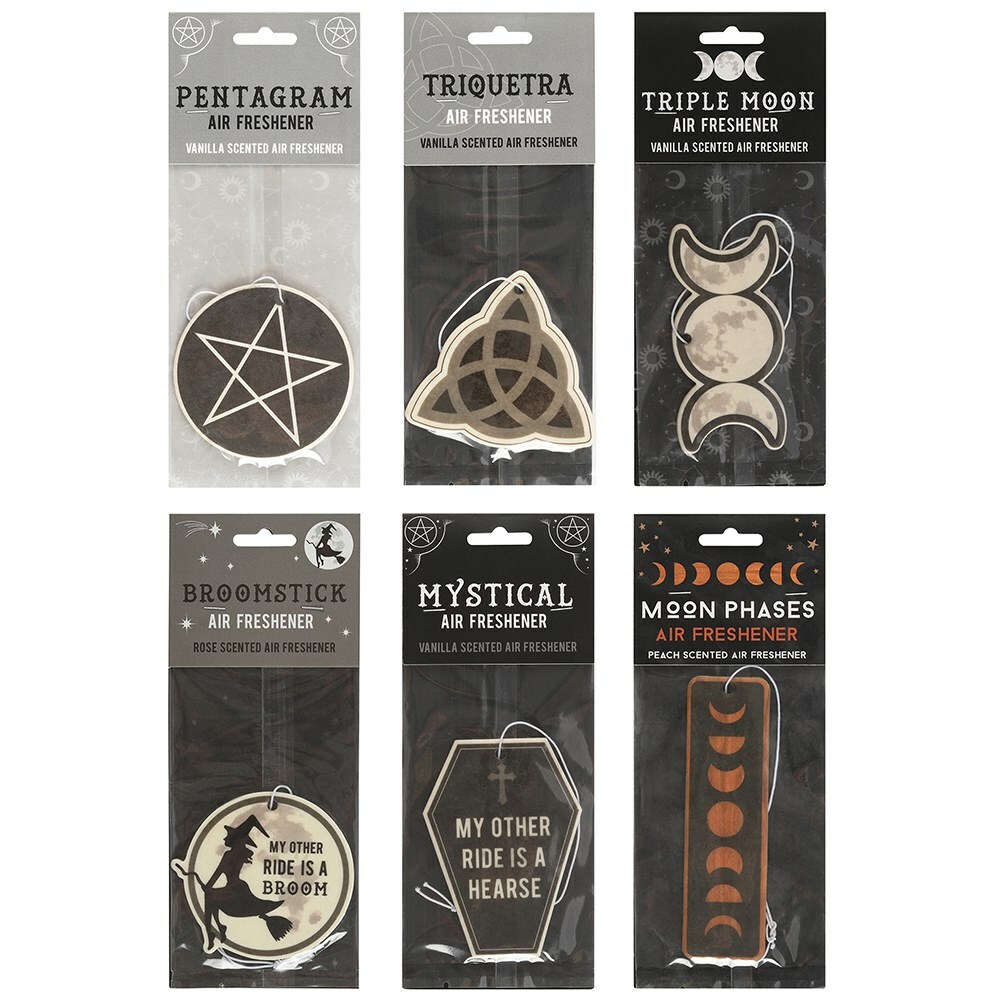 Ambientadores góticos místicos, fragancia perfumada colgante Bruja Wicca pagana-