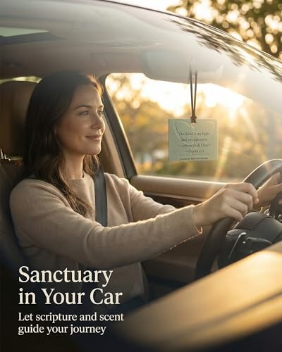 Regalos Cristianos para Mujer - Juego de Regalo de Lata Ambientadores Coche Versículo Bíblico 12, - - Image 3