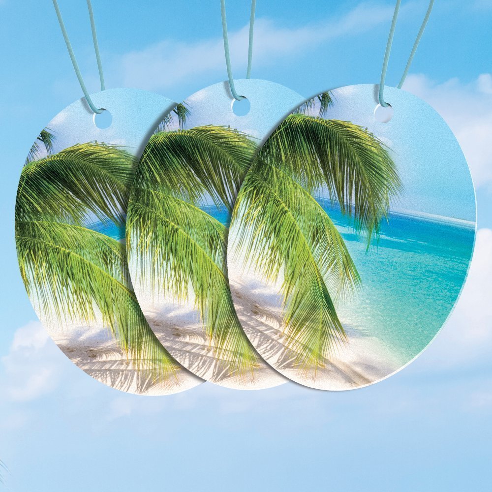 Tarjeta colgante ambientador coche Armor All FRESHfx, 3 unidades (Island Oasis)- - Image 2