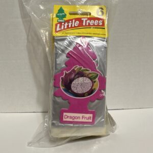 Ambientador con aroma a fruta de dragón Little Trees - Paquete de 24 - Envío gratuito-