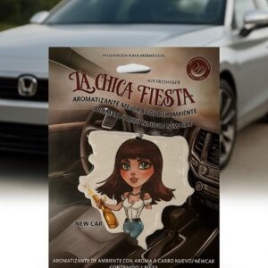 25X Ambientadores colgantes grandes NUEVO AROMA COCHE LA CHICA FRESITA Carro Nuevo-