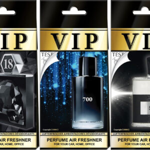 PACK DE 5 AMBIENTADORES VIP MIX PREMIUM PERFUMADOS COCHE Y HOGAR-