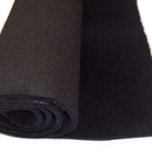 Alfombra de coche azul oscuro alfombra de automóvil 1,5 m de ancho (5 pies) se vende por metro en marcha-