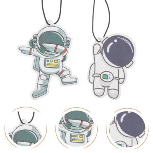 8 Piezas Novedad Ambientador Coche Ambientador Colgante Astronauta Ornamento-