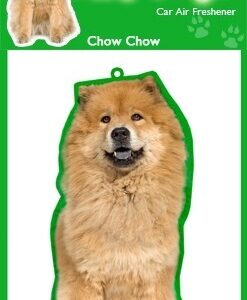 Chow Chow Regalo para Perros - 4 x Ambientadores Coche Perros Olor-