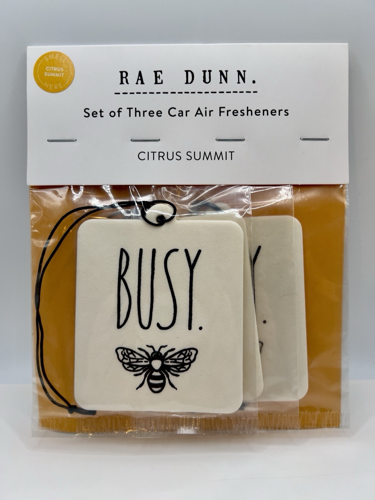 Ambientadores de coche Rae Dunn. Cumbre de cítricos y lavanda Ylang Ylang. Dos paquetes de 3- - Image 2