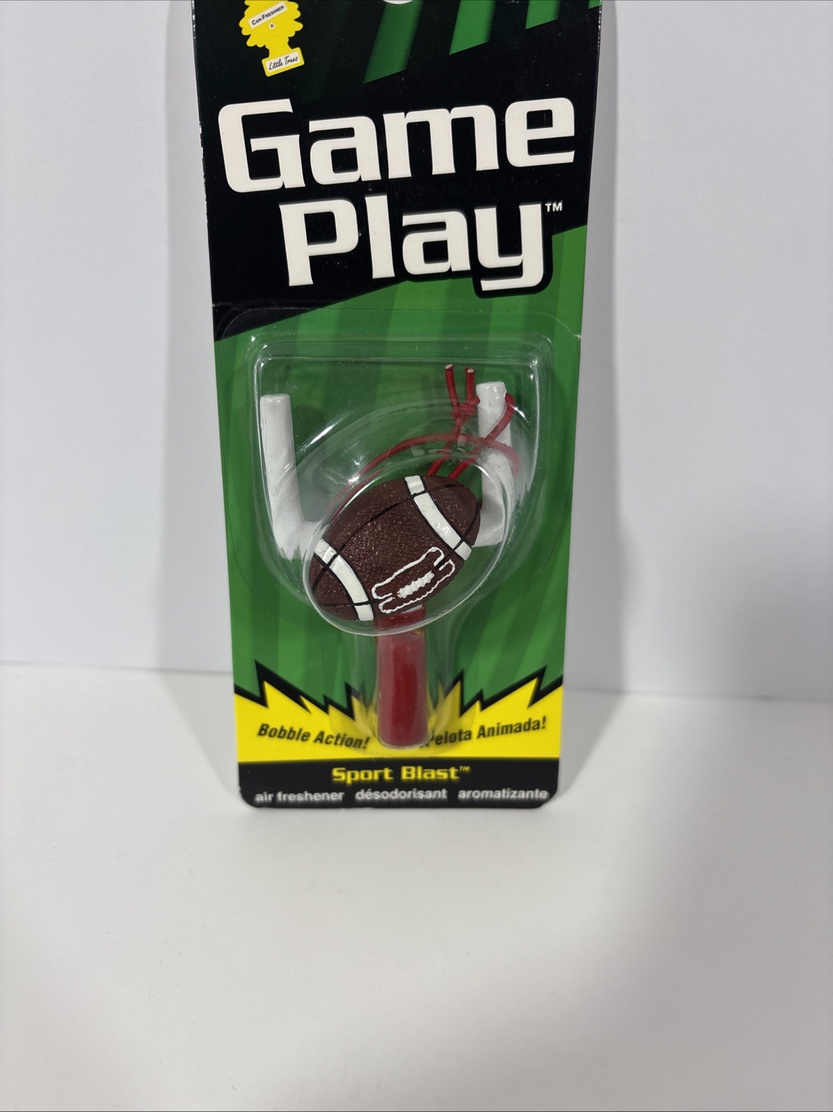 Ambientador Coche Little Trees Juego Jugar Fútbol Bobble De Colección Años 2000 NFL - - Image 2
