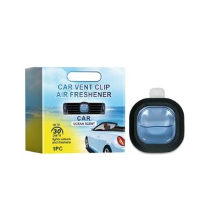 Ambientadores aromáticos de ventilación para automóvil disponibles en múltiples aromas vigorizantes-