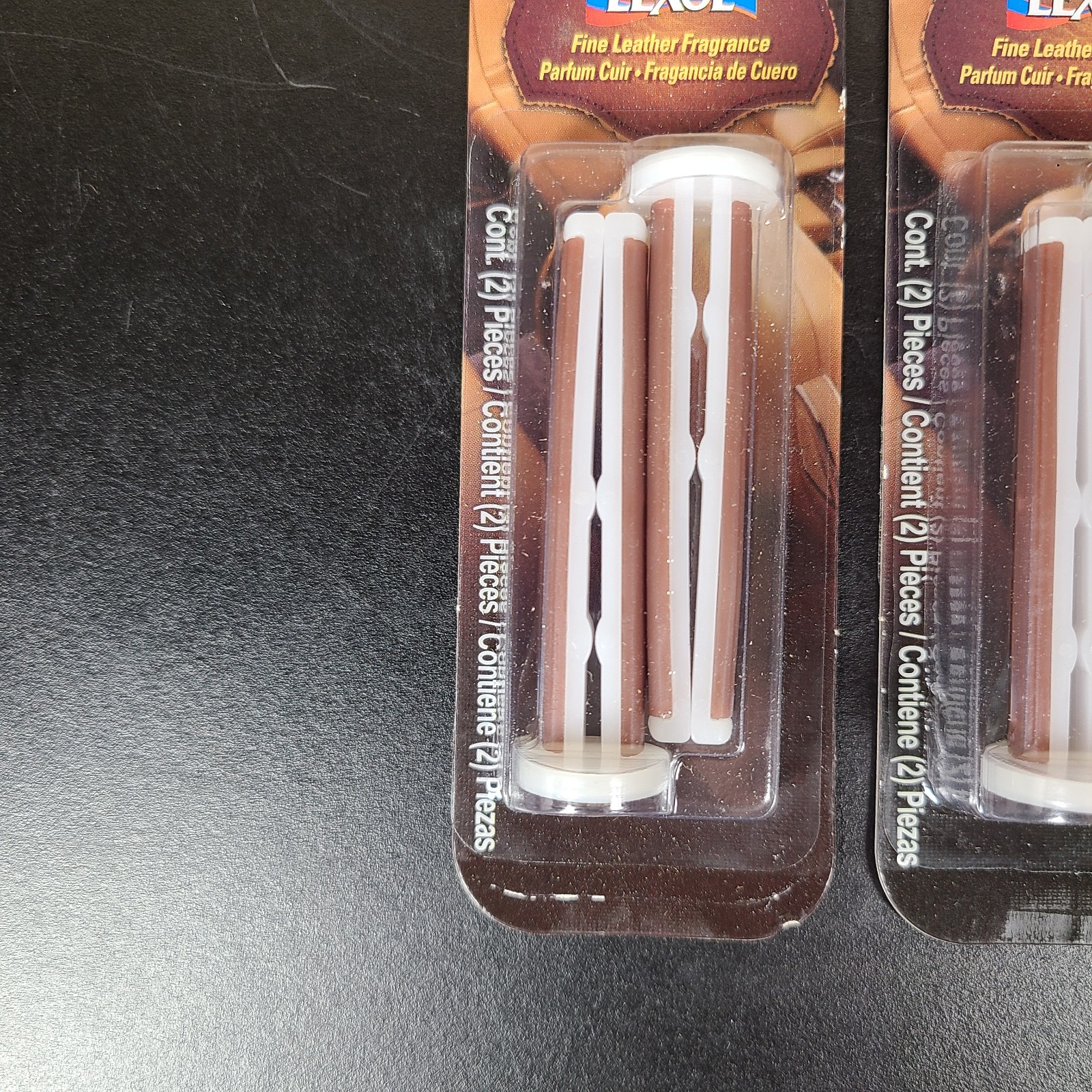 RARE 8-Pack LEXOL LEATHER Refresh Your Car Vent Clip Air Fresheners - Image 3