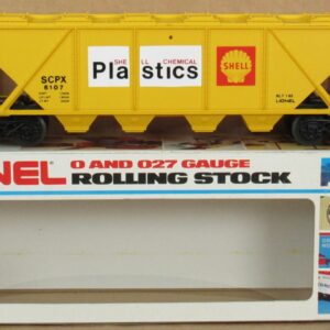 Lionel 6107 Shell Chemicals Tolva Cubierta Coche Calibre O Nuevo de Lote Antiguo-