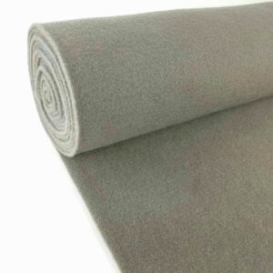 Alfombra tapizada gris duradera sin respaldo de 40" x 15 pies 5 yardas-