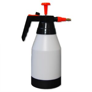 Botella pulverizadora a presión bomba manual 1,5 L pulverizador productos químicos suaves cuidado del automóvil jardín hierba-