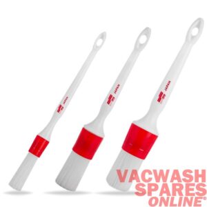 JUEGO DE CEPILLOS DE DETALLE SOFT99 - REJILLAS DE RUEDAS EXTERIORES INSIGNIAS - RESISTENTE A PRODUCTOS QUÍMICOS-