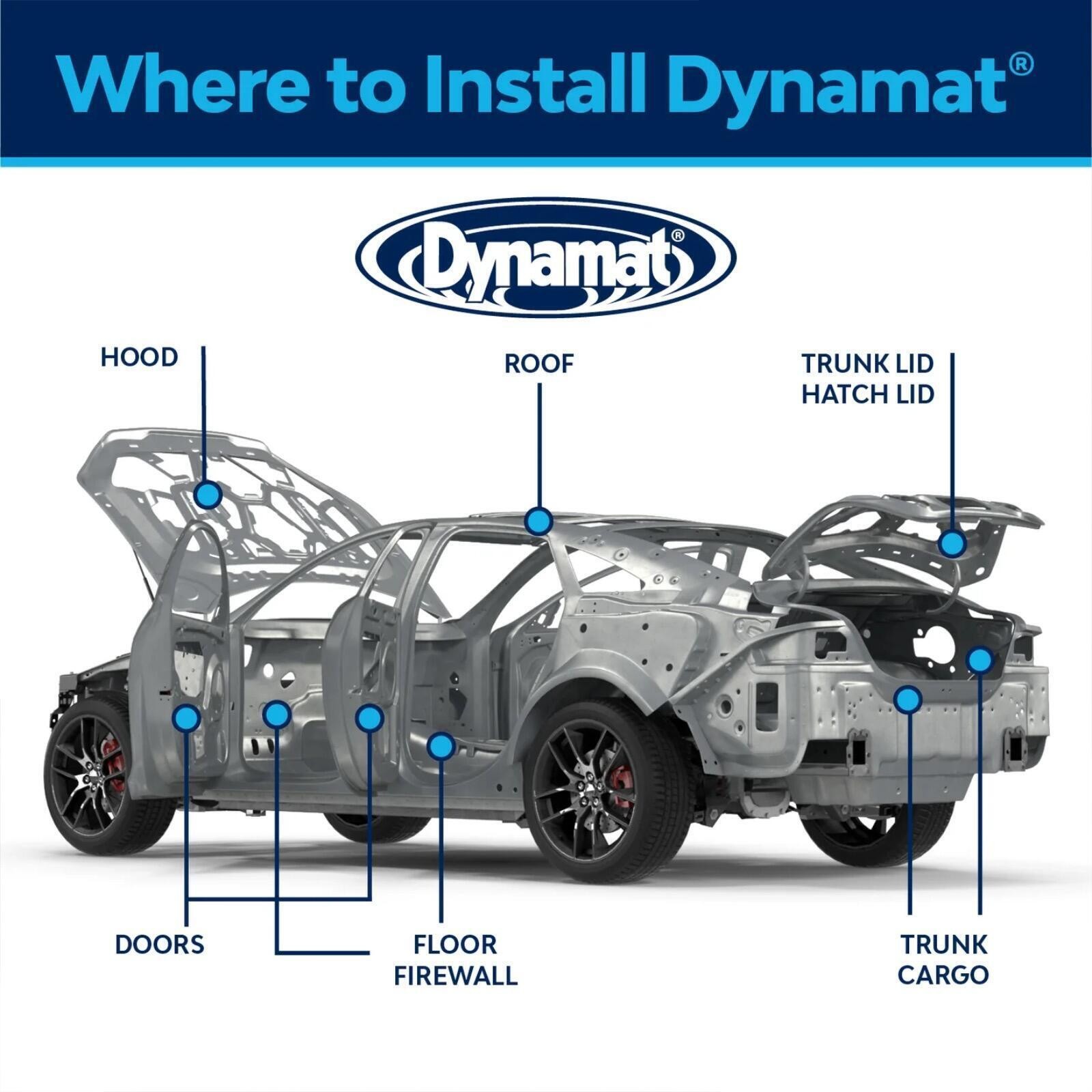 Dynamat Xtreme Bulk Pack Auto Insonorización Amortiguación Reducción de Ruido- - Image 4