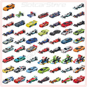 Carrera GO Selección Coche Surtido 2016 2017 2018 2019 1:43 Slotcar Analógico-
