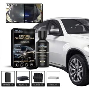 Recubrimiento Cerámico Grafeno - Para Coches 10H - (7+ Años Aplicar Lavado). Protección S1T4-