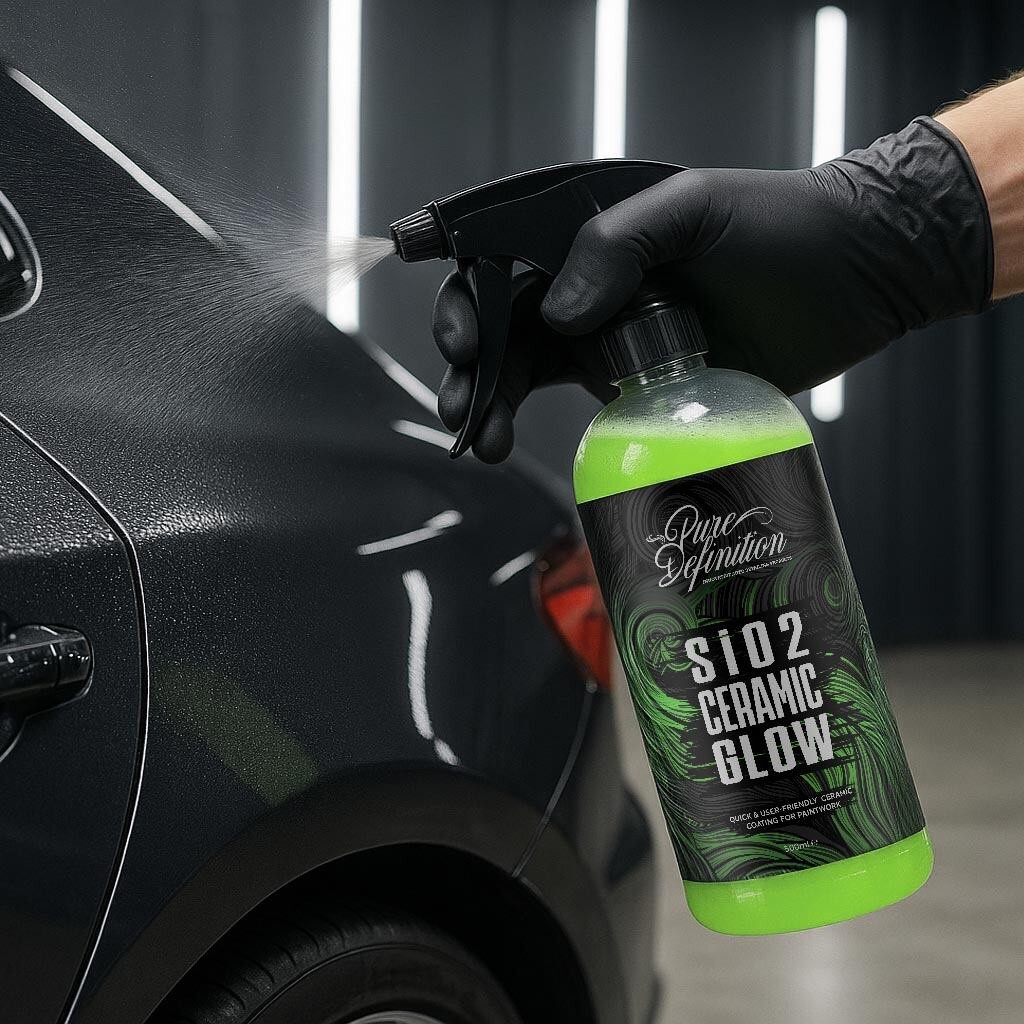 Recubrimiento en aerosol de cerámica para automóvil Si02 protección de pintura para vehículo definición pura- - Image 4