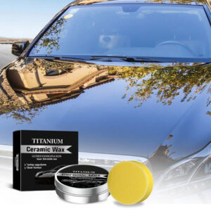 Crema de cera de cerámica de titanio, cera de pulido de revestimiento de automóvil de fuerte protección-