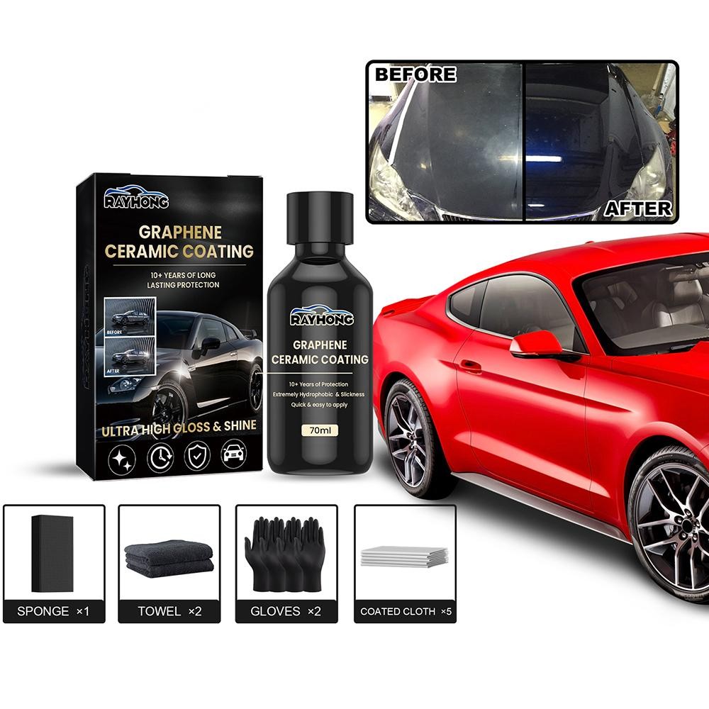 1X Recubrimiento de Coche Nano Cerámica Pintura Cerámica Protección Arañazos 2GK5S K2H9-