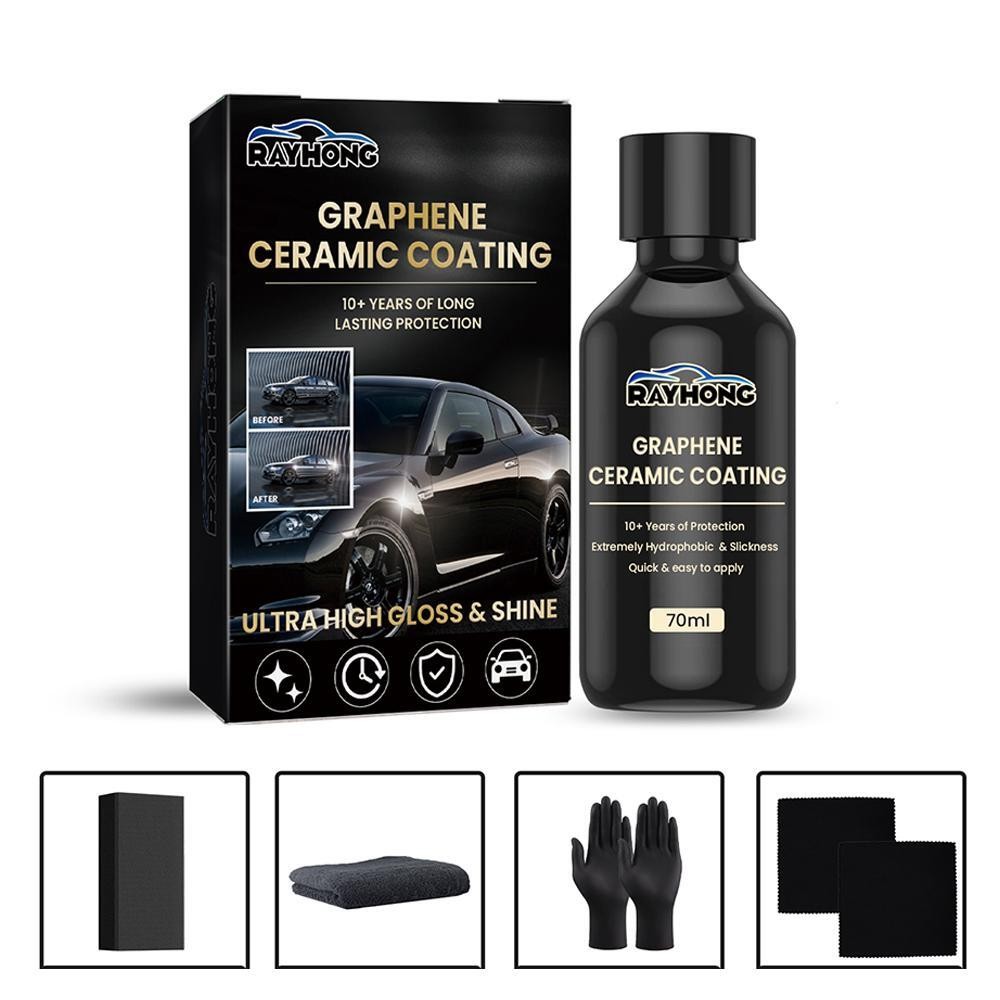 1X Recubrimiento de Coche Nano Cerámica Pintura Cerámica Protección Arañazos 2GK5S K2H9- - Image 4