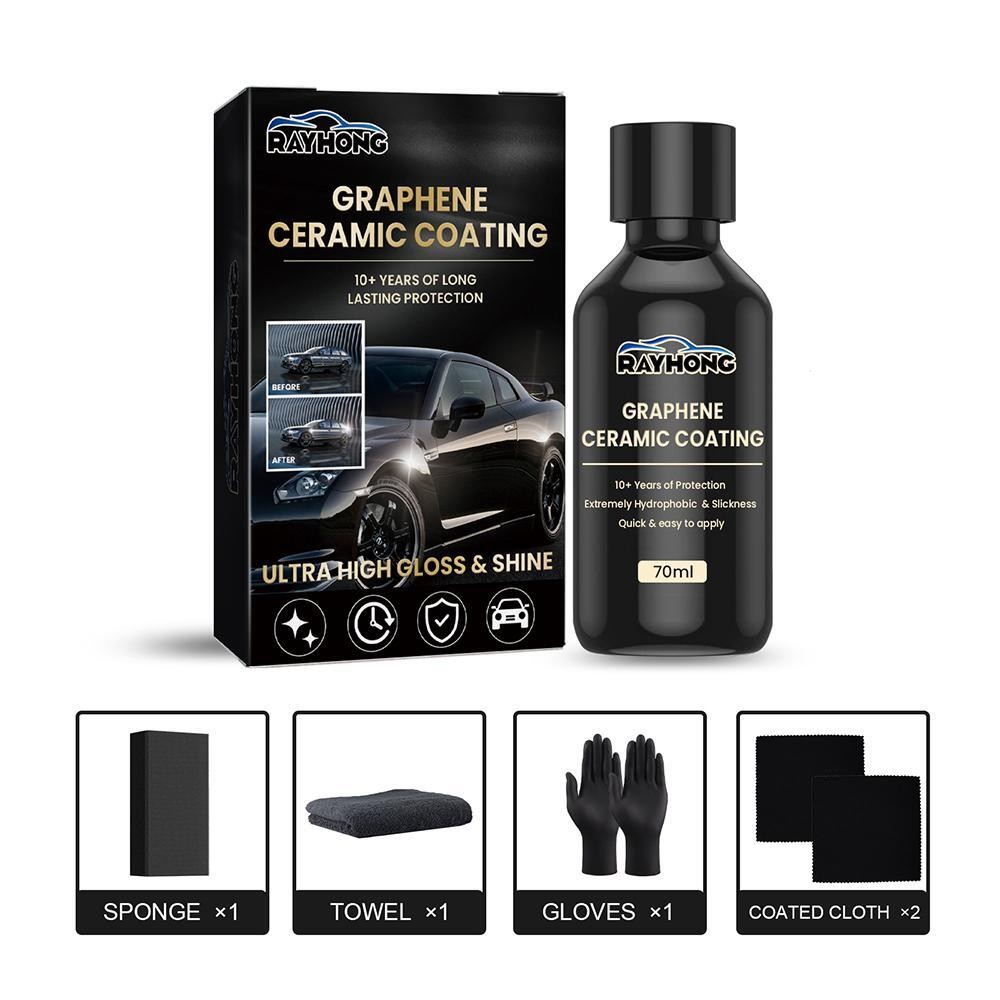 1X Recubrimiento de Coche Nano Cerámica Pintura Cerámica Protección Arañazos 2GK5S K2H9- - Image 5