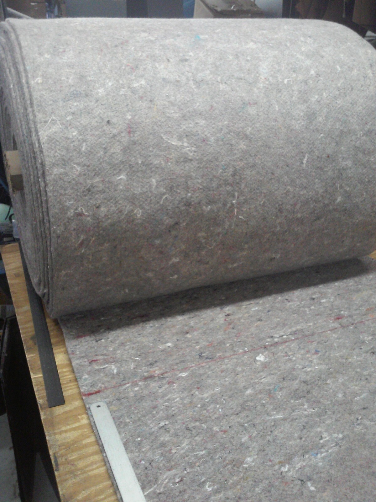 45 FT Automotive Carpet Padding 40 oz - 36" Wide