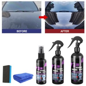 Recubrimiento Cerámico 3 en 1 Alta Protección Rápido Coche Recubrimiento Hidrofóbico Nuevo Spray G8H0-