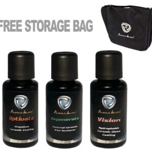 AQUEOUS GUARD 3 x Car Ceramic Coating Products 3 Years Gloss Protection