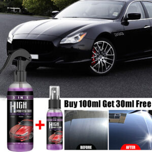 Spray de recubrimiento cerámico rápido para automóvil de alta protección hidrofóbico-