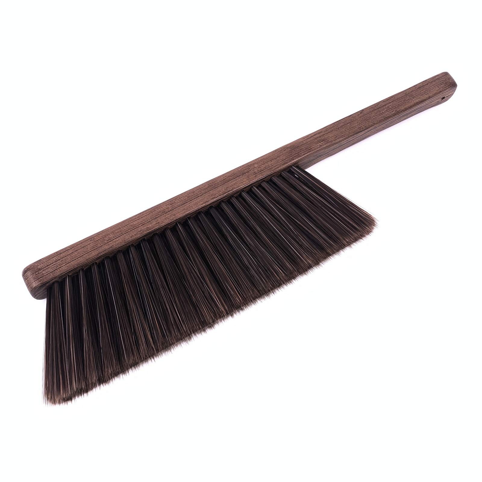 Escoba de mano de cerdas suaves para coche, cama, sofá, jardín, muebles, limpieza de ropa-