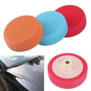 Cabezales de esponja de pulido máquina de espuma para fregonas juego de almohadillas hilos suaves 150 mm BARCO-