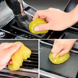 1x Gel de limpieza de automóviles Slime para herramienta de limpieza Teclado de ventilación de automóvil Eliminador de polvo de suciedad-