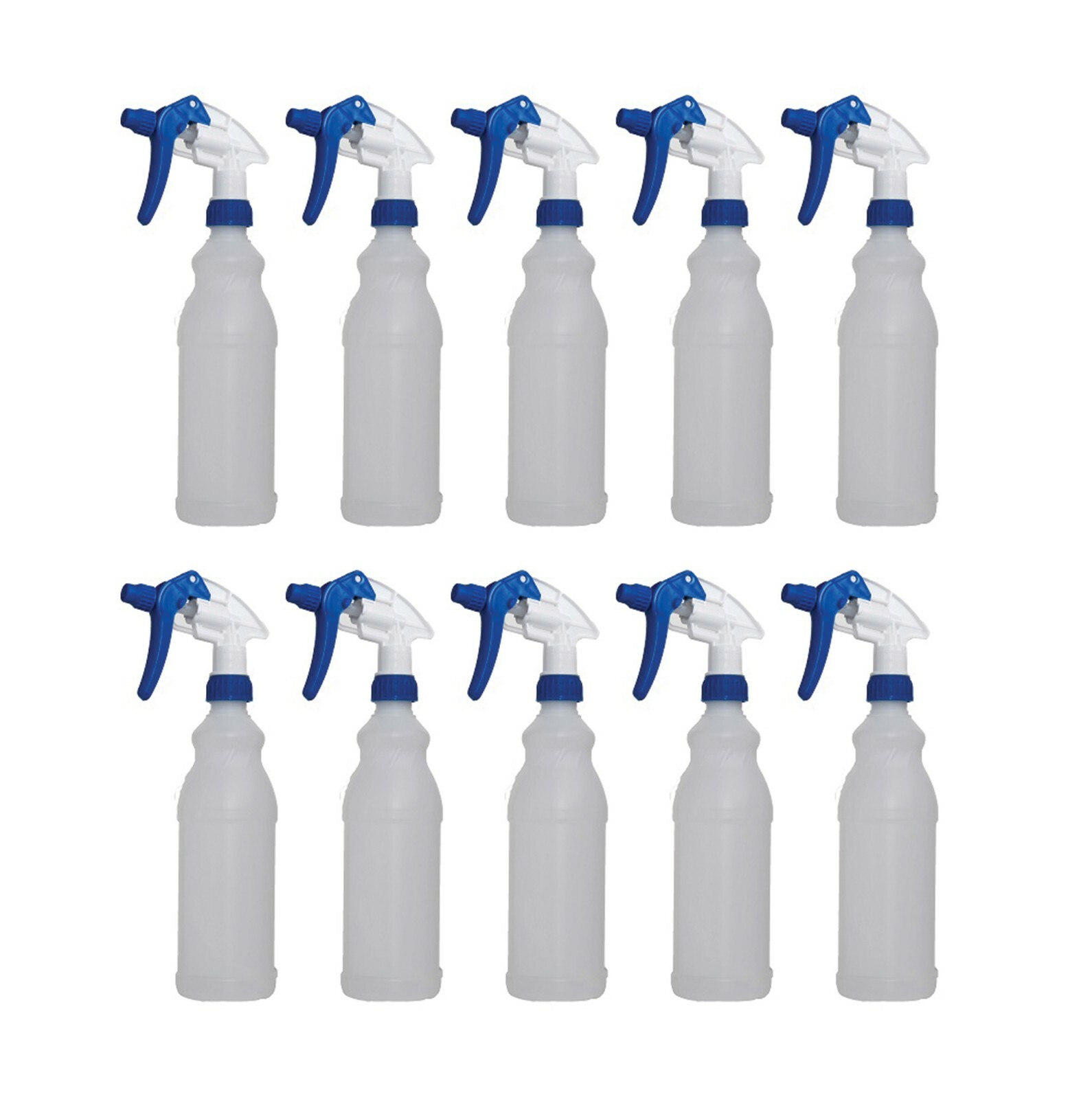 Botellas de pulverización gatillo de 500 ml valeting coche hidroponía resistente a productos químicos x 20-