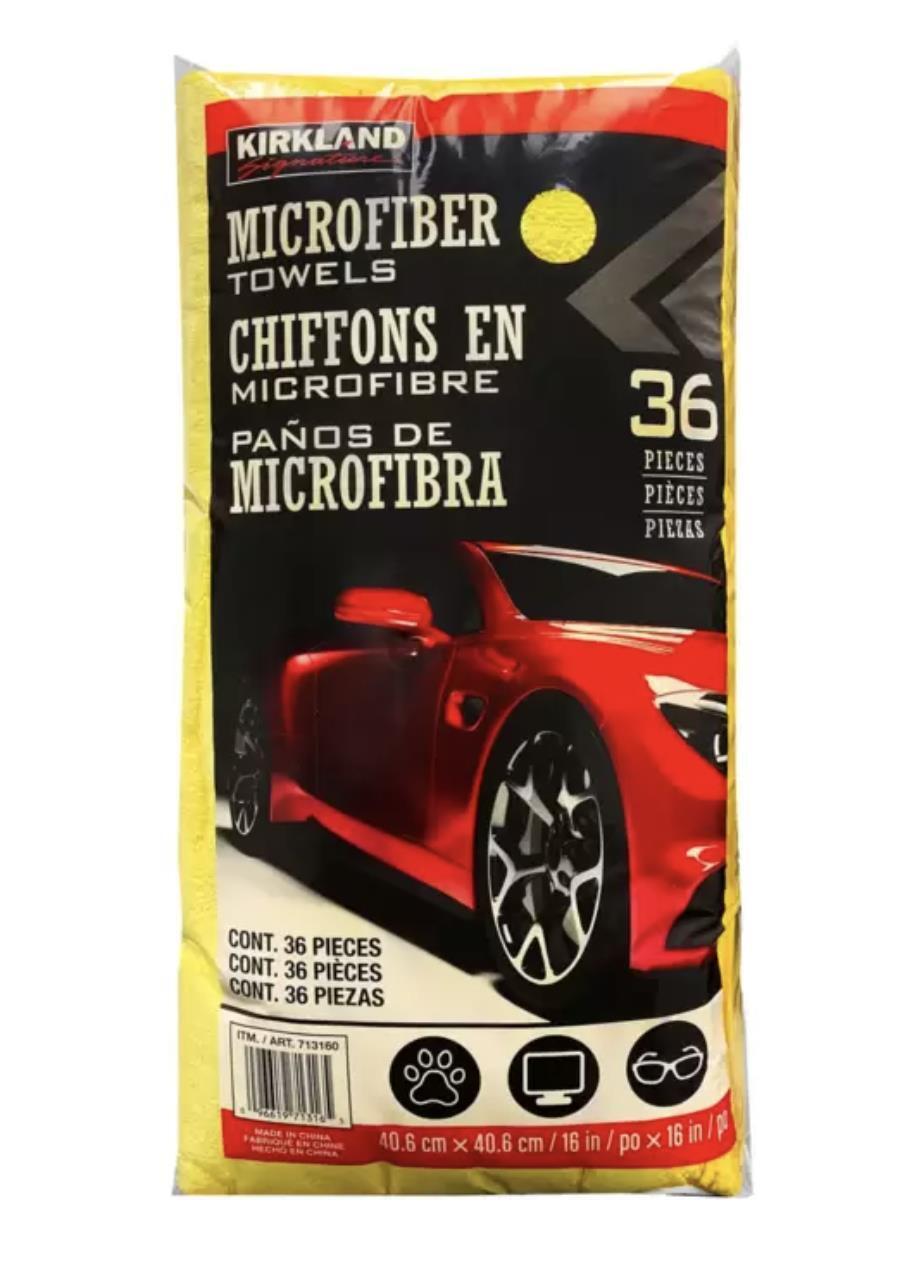 36 Kirkland Ultra Peluche Microfibra Grandes Ropa Toallas Coche Pulido Hogar- - Image 2