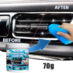 Gel de limpieza de automóviles ventilación de aire limpiador mágico de polvo oficina lavado de huecos eliminación de barro-