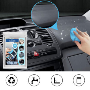 Gel de limpieza de coche limpiador de teclado reutilizable gel limpiador de teclado de ventilación de aire para coche-