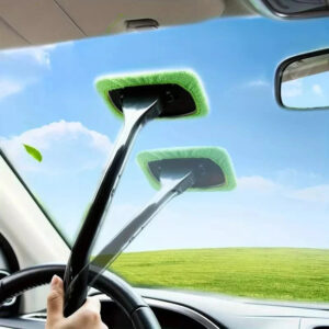 Microfibra Limpiaparabrisas Coche Limpieza Auto Vidrio Limpiador de Ventanas Cepillo Herramienta-