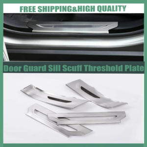 Placa de umbral de protección de puerta 4 piezas para LR Range Rover Velar 2017-2026-