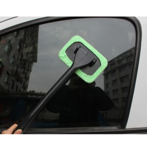Herramienta de lavado de limpieza automática con mango largo cepillo de limpieza de ventanas parabrisas de coche-